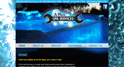 Desktop Screenshot of aplusspa.com
